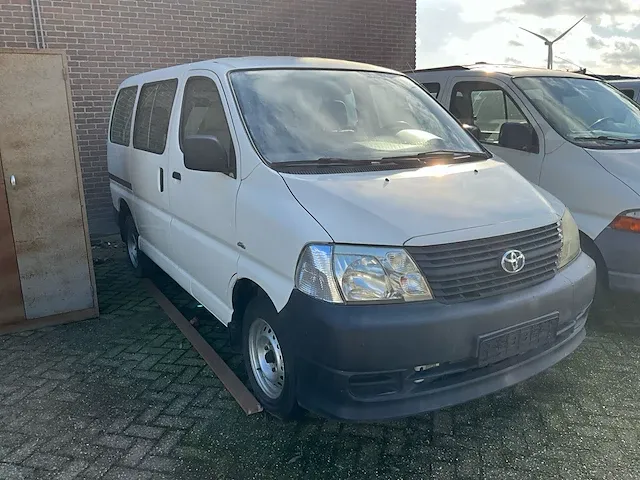 2007 toyota hiace 2,5 d-4d kwb 8 pers bedrijfswagen - afbeelding 3 van  6