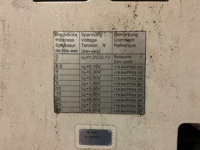 2007 trumpf liftmaster ontladingssysteem - afbeelding 12 van  14