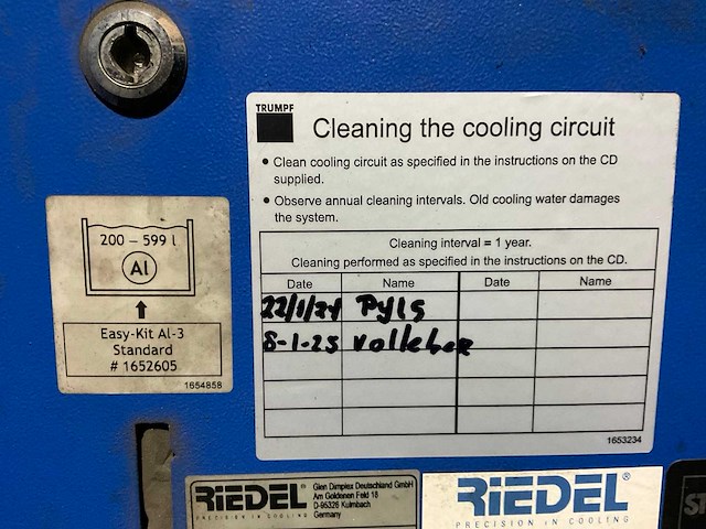 2007 trumpf trulaser 3030 lasersnijmachine - afbeelding 30 van  55