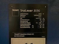 2007 trumpf trulaser 3030 lasersnijmachine - afbeelding 33 van  55