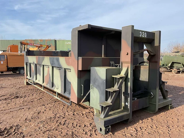 2007 uniteam 20 ft haakarm kiepbak - afbeelding 2 van  9