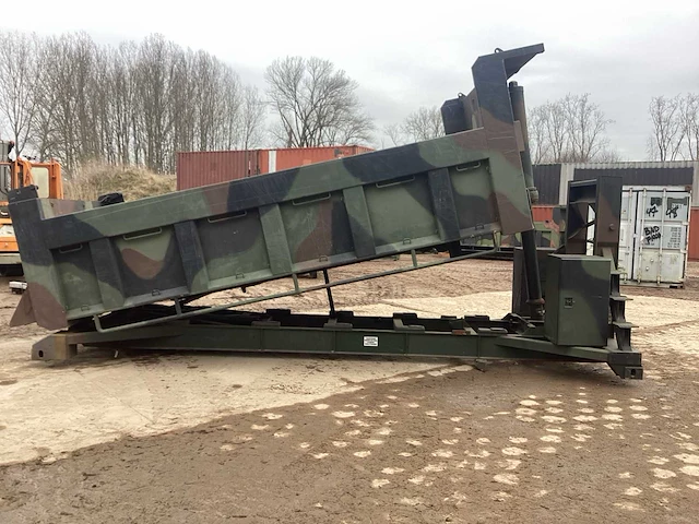 2007 uniteam 20 ft haakarm kiepbak - afbeelding 5 van  9