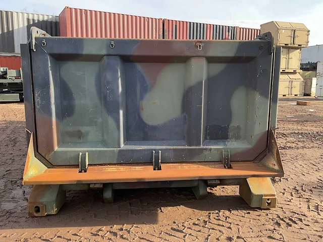 2007 uniteam 20 ft haakarm kiepbak - afbeelding 6 van  9