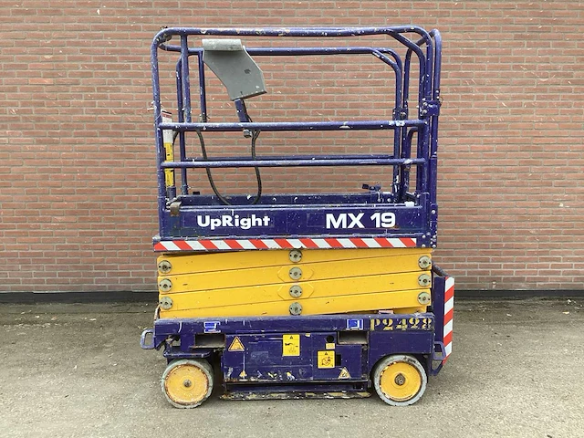 2007 upright mx 19 hoogwerker - afbeelding 1 van  7