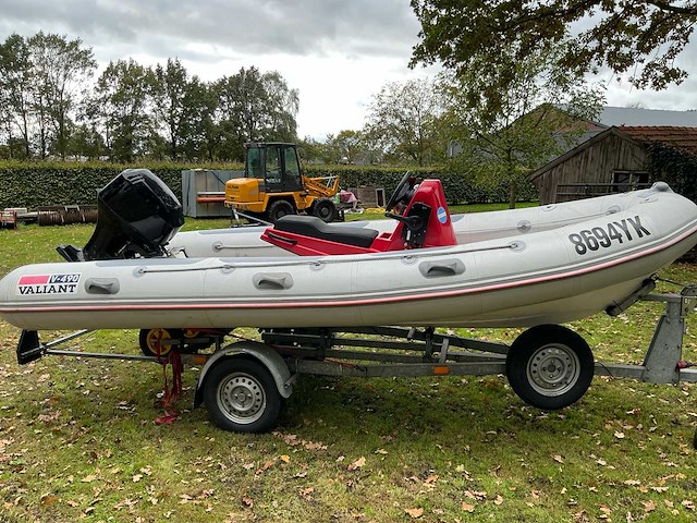 2007 valiant v-490 rubberboot / rib boot - afbeelding 16 van  22