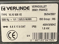 2007 verlinde vl10 508 elektrische kettingtakel - afbeelding 7 van  7