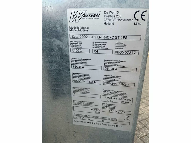 2007 western zeta 2002 13.2 ln chiller - afbeelding 10 van  10