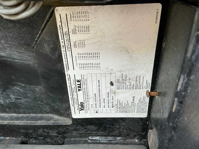 2007 yale erp16atf vorkheftruck - afbeelding 5 van  14