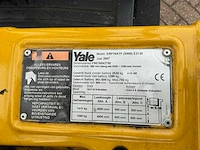 2007 yale erp16atf vorkheftruck - afbeelding 6 van  14
