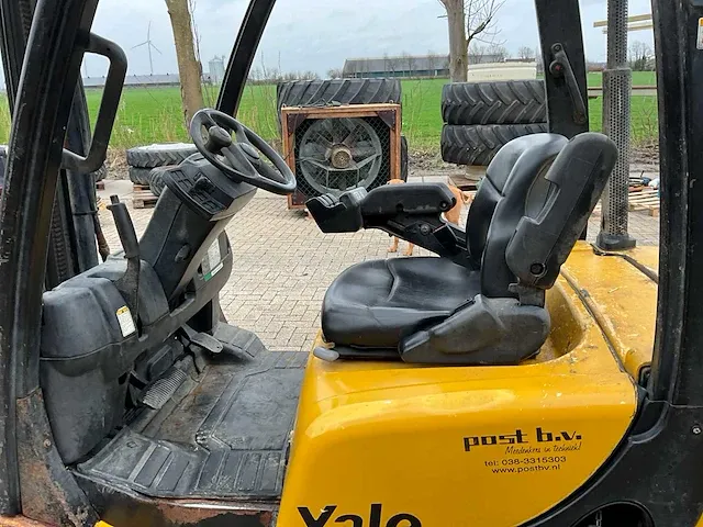 2007 yale gdp25vx vorkheftruck - afbeelding 13 van  26