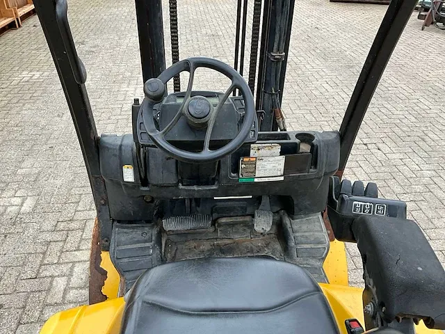 2007 yale gdp25vx vorkheftruck - afbeelding 14 van  26