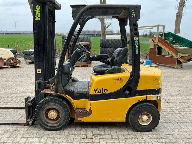 2007 yale gdp25vx vorkheftruck - afbeelding 26 van  26