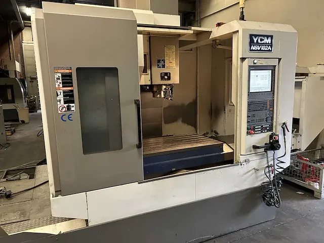 2007 ycm nsv 102a cnc bewerkingscentrum - afbeelding 10 van  16