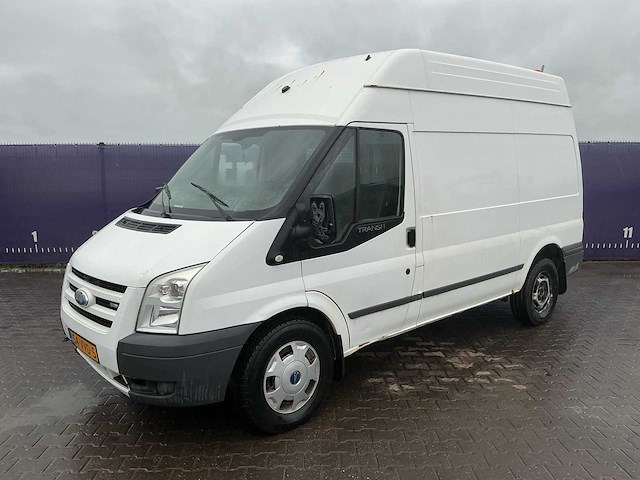2008 - ford - transit - 350m 2.4 tdci shd dc - bedrijfswagen - afbeelding 1 van  12