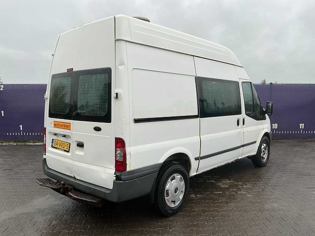 2008 - ford - transit - 350m 2.4 tdci shd dc - bedrijfswagen - afbeelding 7 van  12