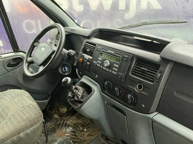 2008 - ford - transit - 350m 2.4 tdci shd dc - bedrijfswagen - afbeelding 11 van  12