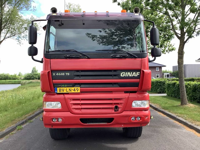 2008 - ginaf - x 4446 ts - 8x8 kipper vrachtwagen - afbeelding 33 van  36