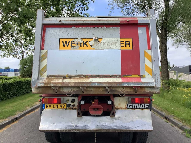 2008 - ginaf - x 4446 ts - 8x8 kipper vrachtwagen - afbeelding 34 van  36