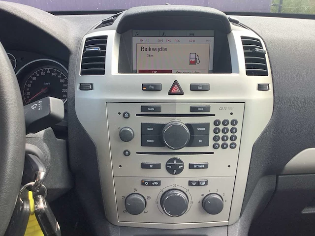 2008 - opel - zafira - 2.2 temptation - personenauto - afbeelding 12 van  13