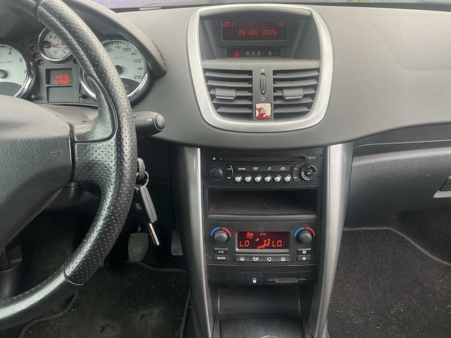 2008 - peugeot - 207 - 1.6 vti xs - personenauto - afbeelding 11 van  11