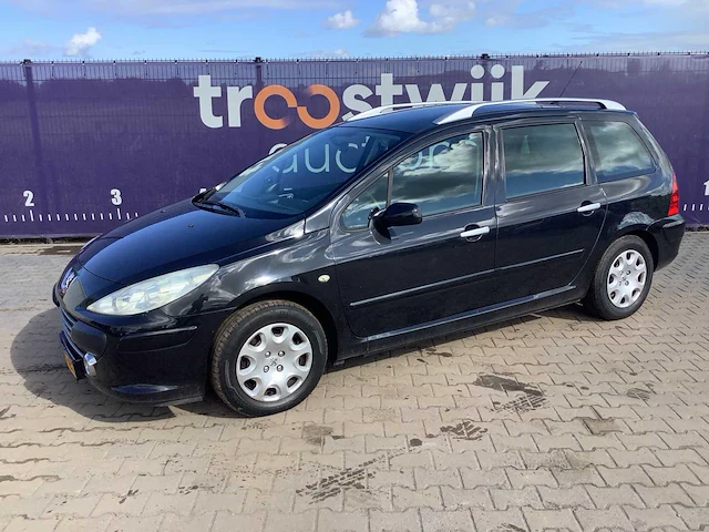 2008 - peugeot - 307 sw - 1.6-16v - personenauto - afbeelding 1 van  12