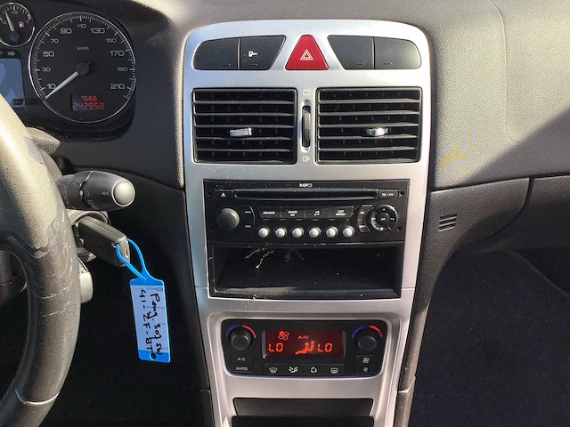 2008 - peugeot - 307 sw - 1.6-16v - personenauto - afbeelding 11 van  12
