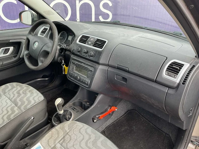 2008 - skoda - fabia - 1.4-16v ambiente - personenauto - afbeelding 9 van  12
