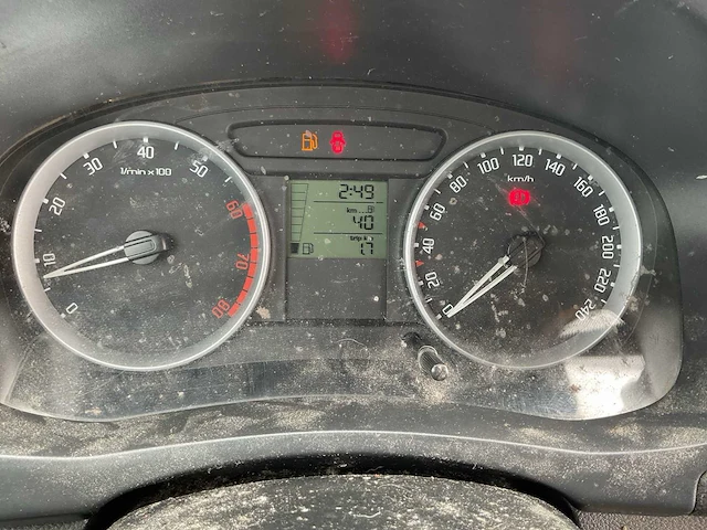 2008 - skoda - fabia - 1.4-16v ambiente - personenauto - afbeelding 11 van  12