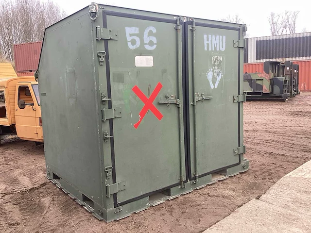 2008 aar mobility systems isu 90 kci legercontainer - afbeelding 1 van  6