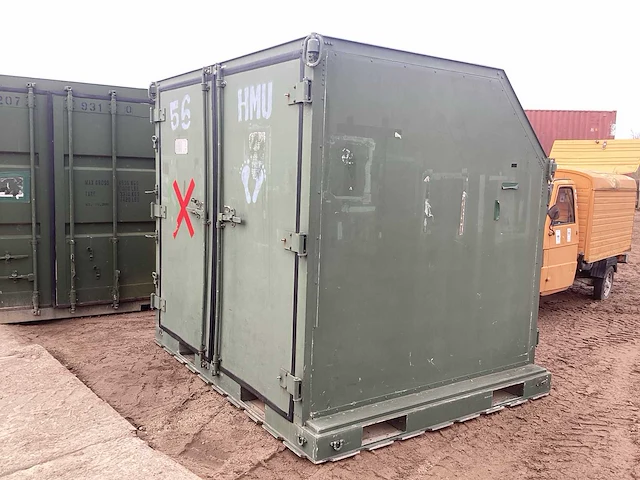 2008 aar mobility systems isu 90 kci legercontainer - afbeelding 2 van  6