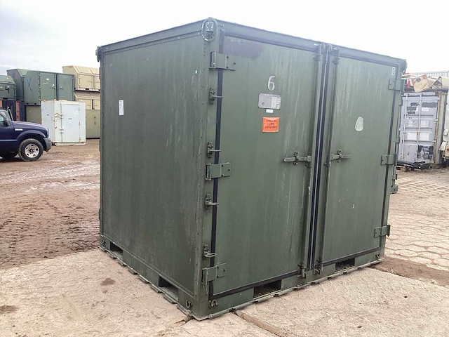 2008 aar mobility systems isu 90 legercontainer - afbeelding 1 van  7