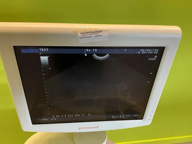 2008 aloka prosound ssd-3500sx ultrasoonapparaat - afbeelding 4 van  18