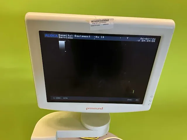 2008 aloka prosound ssd-3500sx ultrasoonapparaat - afbeelding 11 van  18