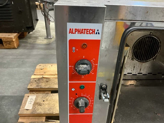 2008 alphatech a05res heteluchtoven - afbeelding 4 van  7