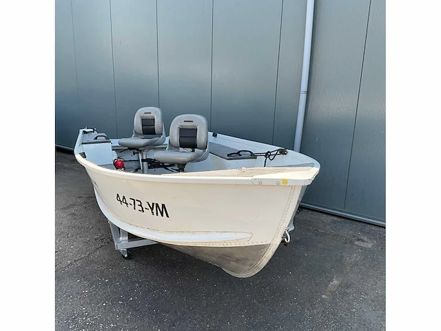 2008 alumacraft fisherman 145 consoleboot en visboot - afbeelding 7 van  12