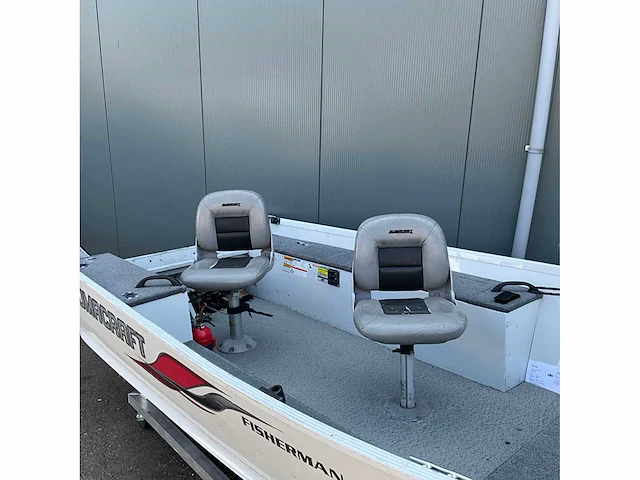 2008 alumacraft fisherman 145 consoleboot en visboot - afbeelding 8 van  12