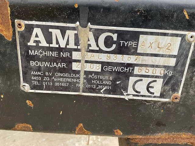 2008 amac axl2 bloembollenrooier - afbeelding 21 van  34