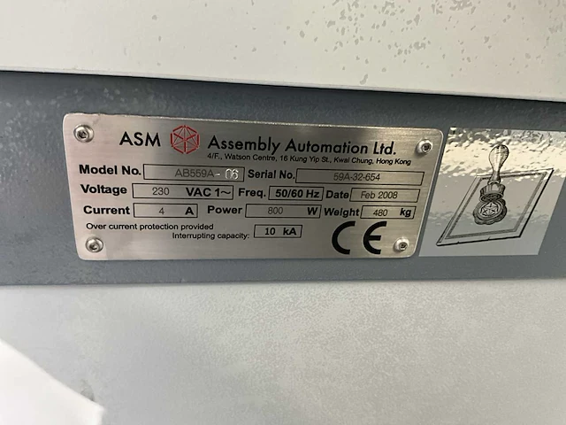 2008 asm ab 559a alu bonder - afbeelding 4 van  12