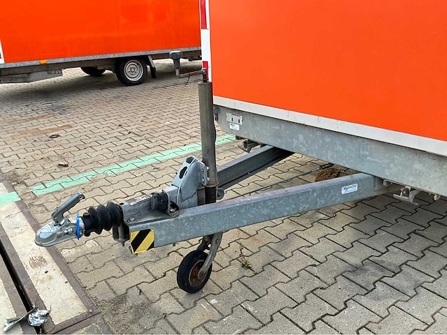 2008 atec / brouwer sm400l schaft aanhangwagen - afbeelding 4 van  16