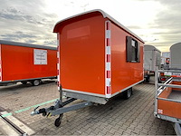 2008 atec / brouwer sm400l schaft aanhangwagen - afbeelding 1 van  16