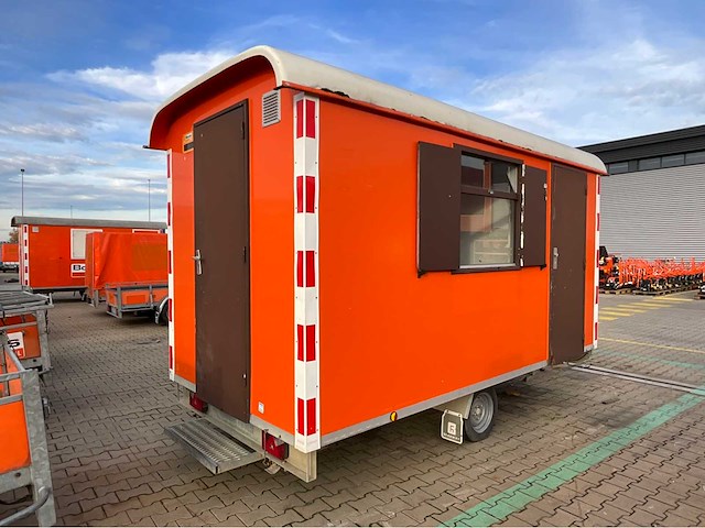 2008 atec / brouwer sm400l schaft aanhangwagen - afbeelding 12 van  16