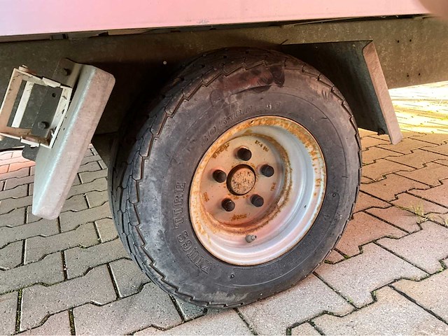 2008 atec / brouwer sm400l schaft aanhangwagen - afbeelding 3 van  13