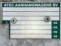 2008 atec / brouwer sm400l schaft aanhangwagen - afbeelding 5 van  13