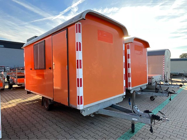 2008 atec / brouwer sm400l schaft aanhangwagen - afbeelding 7 van  13