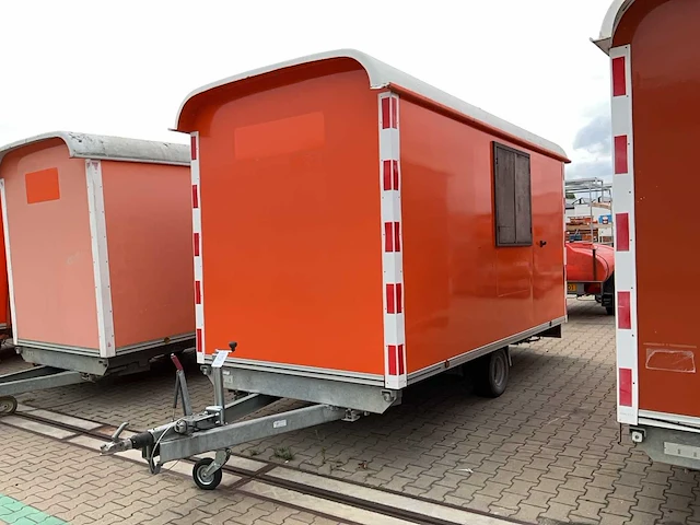2008 atec / brouwer sm400l schaft aanhangwagen - afbeelding 1 van  13