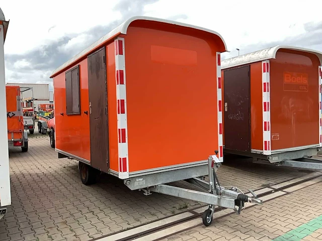 2008 atec / brouwer sm400l schaft aanhangwagen - afbeelding 2 van  13