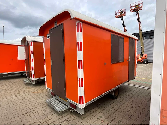 2008 atec / brouwer sm400l schaft aanhangwagen - afbeelding 3 van  13