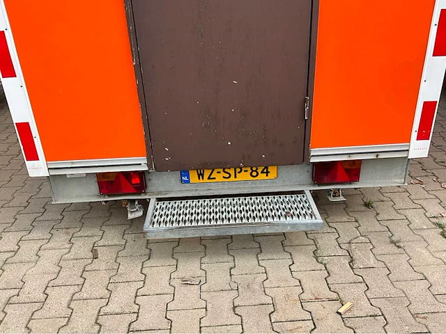 2008 atec / brouwer sm400l schaft aanhangwagen - afbeelding 6 van  13