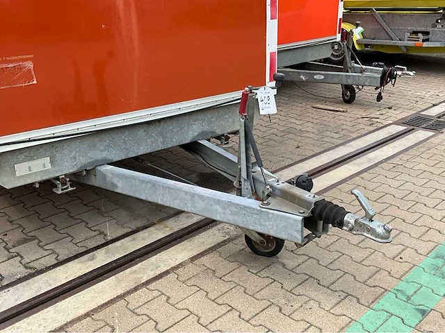 2008 atec / brouwer sm400l schaft aanhangwagen - afbeelding 10 van  13