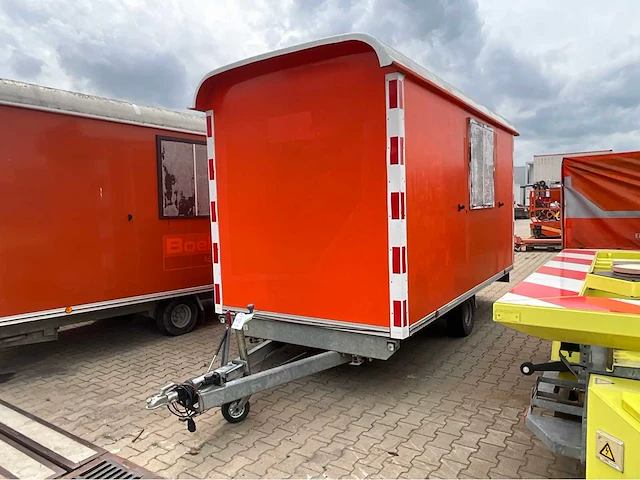 2008 atec / brouwer sm400l schaft aanhangwagen - afbeelding 1 van  13